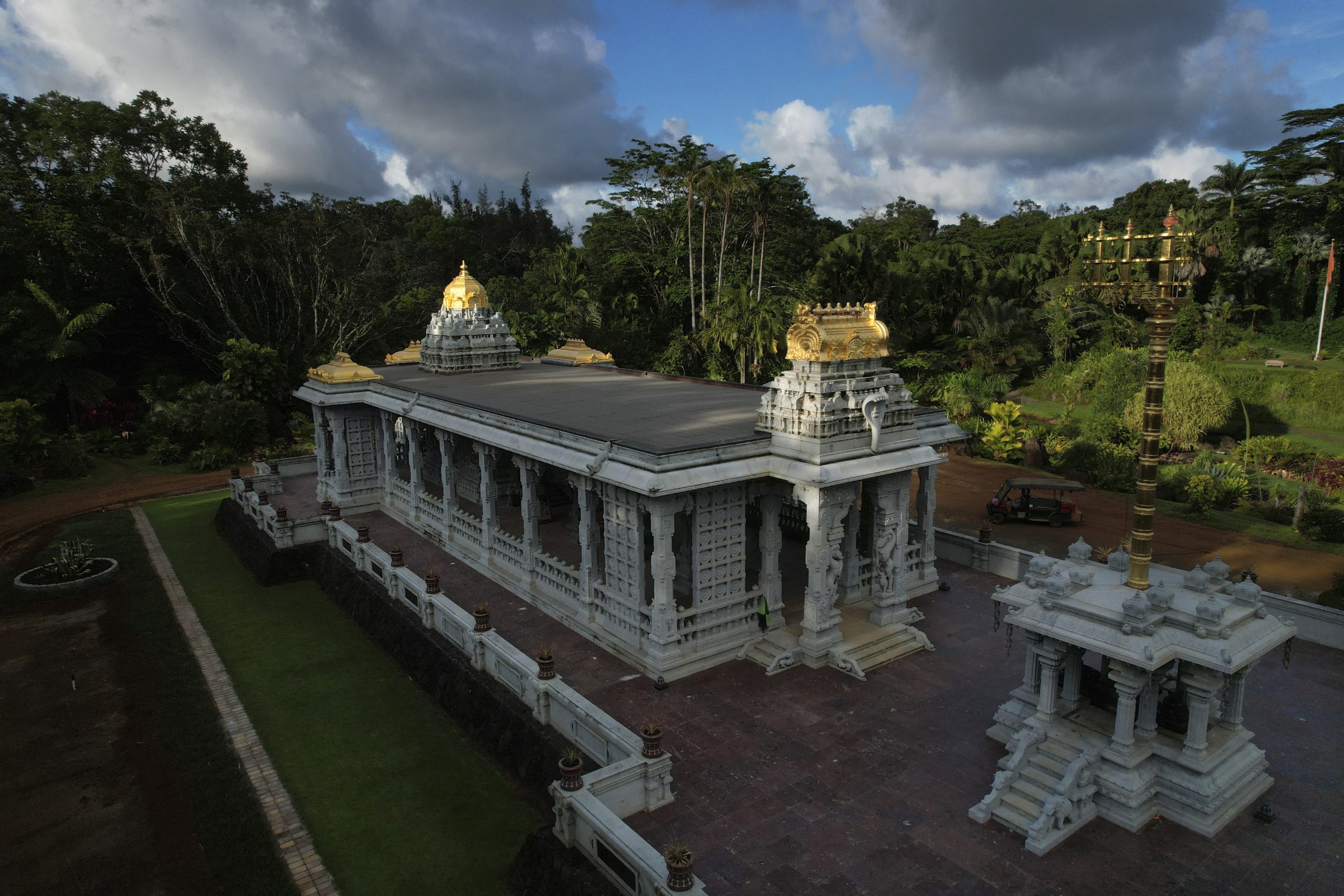 Hindu temple in Hawaii representing the spiritual heritage and Vedantic traditions practiced in the Hawaiian Islands